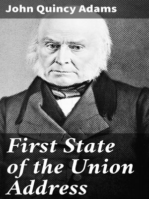 cover image of First State of the Union Address